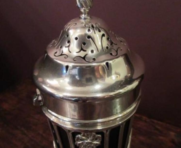 Fine George III Style Silver Sugar Castor - Image 5