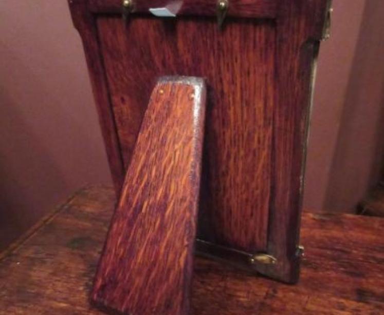 Edwardian Antique Silver Shaped Photo Frame - Image 4