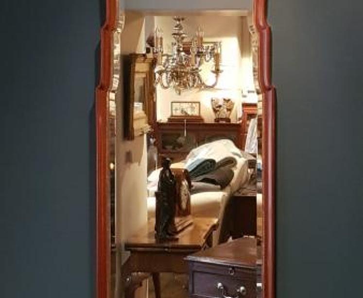 Fine George II Style Full Length Mirror - Image 1