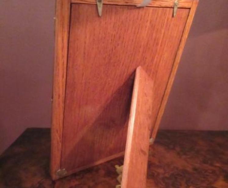 George V Period Silver Decorative Edge Photo Frame - Image 4