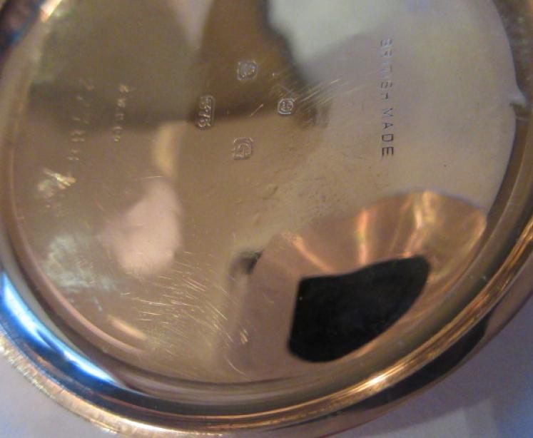 Fine George V Period 9 Carat Gold Pocket Watch - Image 4