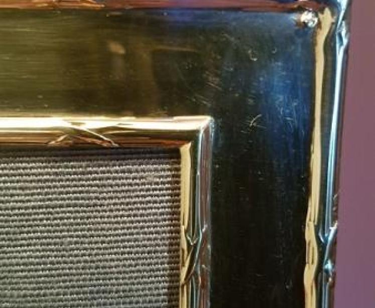 Edwardian Silver Photo Frame Hallmarked Birmingham 1907 - Image 2