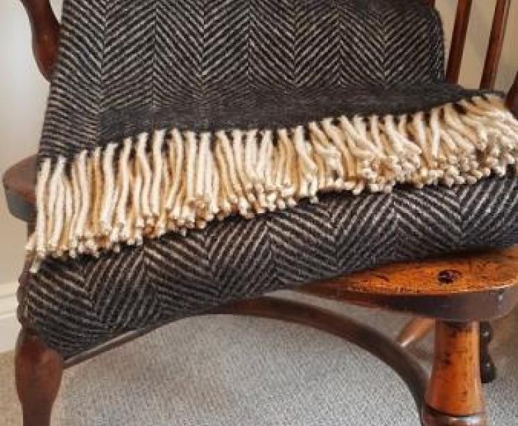 Tweedmill Herringbone Vintage Throw  - Image 1