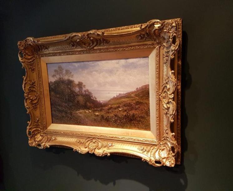Superb Antique Oil On Canvas By Alfred Glendening - Image 5