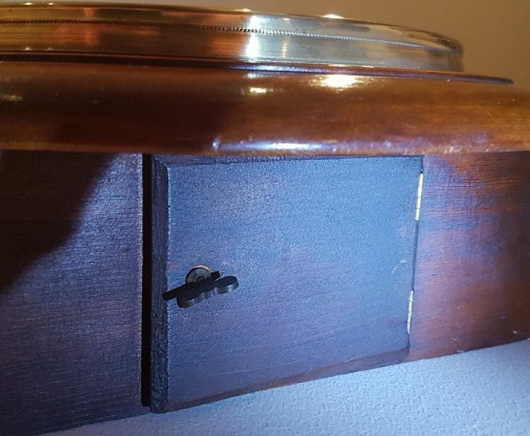 Late Victorian Mahogany 8 Day English Dial Clock - Image 4