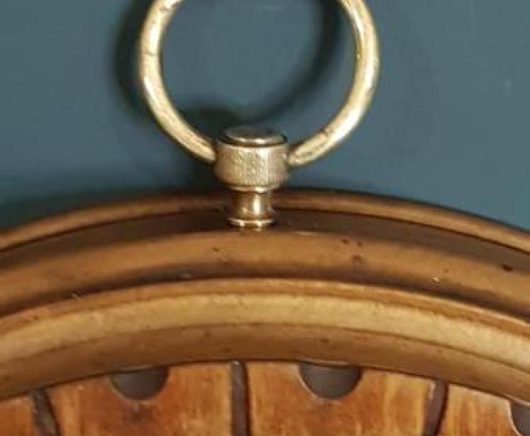 Antique Victorian Walnut Cased Barometer - Image 4