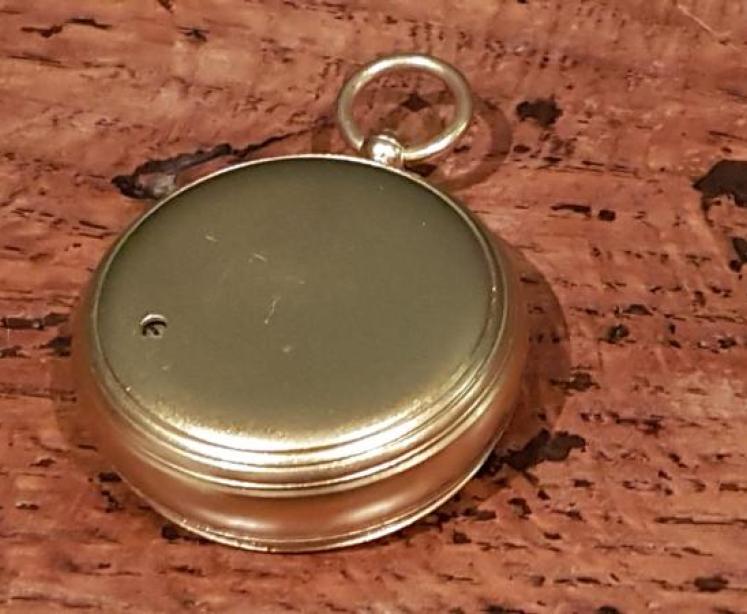 Victorian Pocket Barometer and Thermometer in Original Presentation Case - Image 3