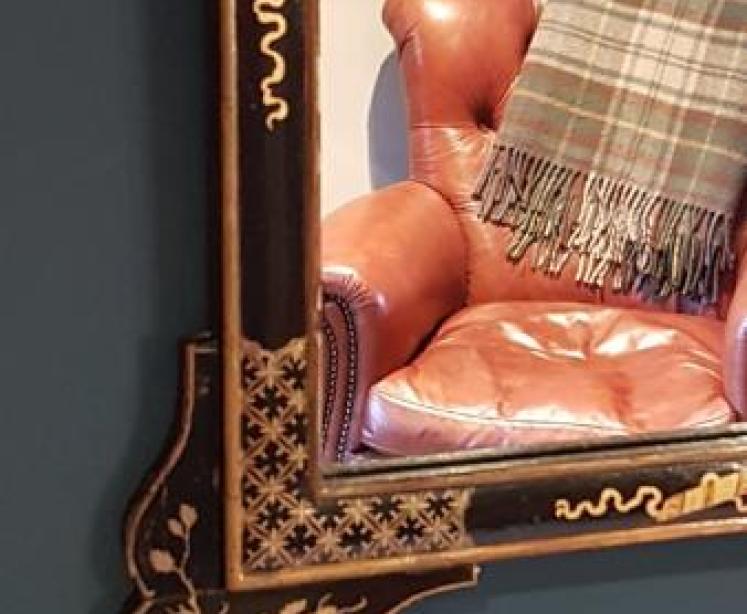 Antique Chinoiserie Mirror - Image 3