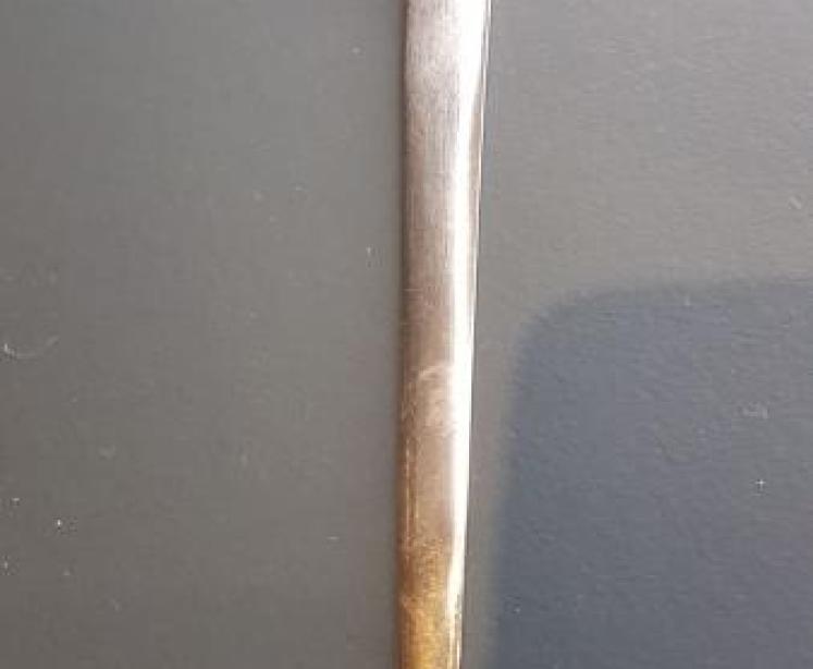 Antique George V Silver Fox Head Book Mark - Image 1