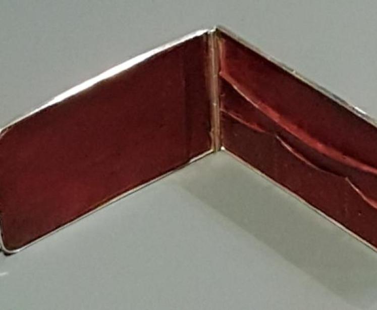 Immaculate Silver Stamp and Calling Card Wallet - Image 2