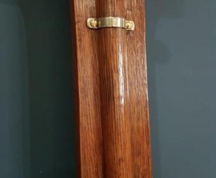 Antique Stick Barometer by Casterelli of Manchester - Image 4