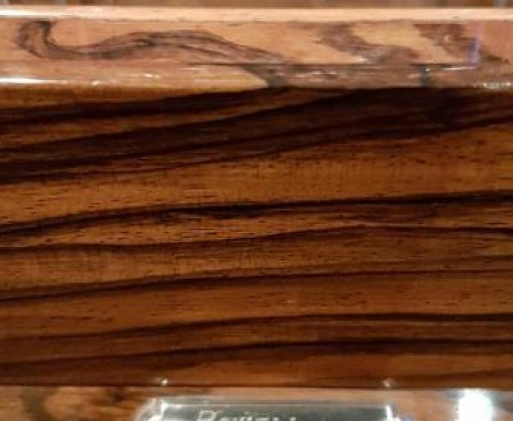 Antique Walnut Betjamann's Three Bottle Tantalus - Image 7