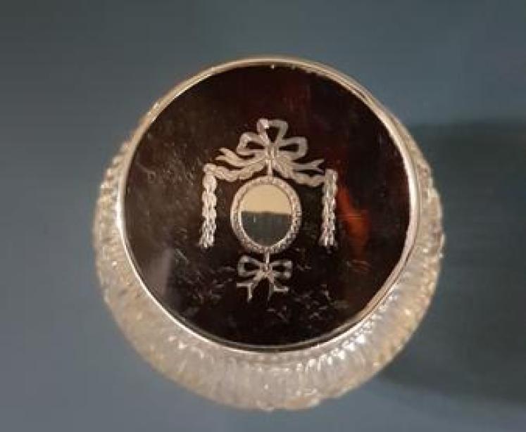 George V Period Silver and Tortoise Shell Scent Bottle - Image 7