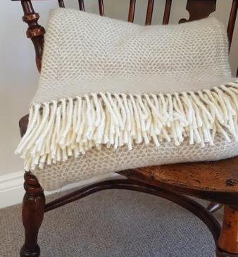 Tweedmill Beehive Oatmeal Throw 