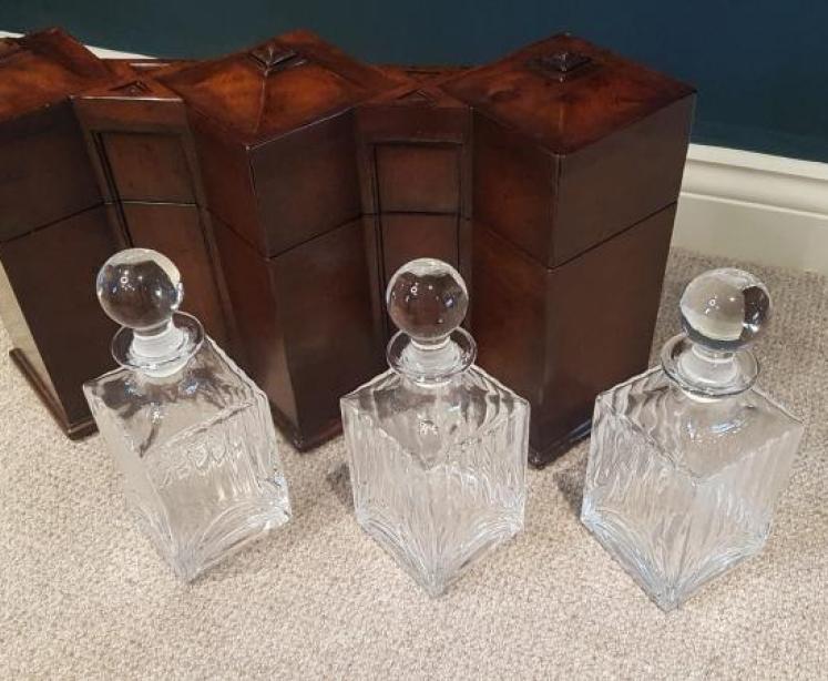 Superb Antique Country House Decanter Box - Image 3