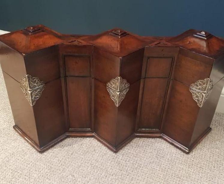 Superb Antique Country House Decanter Box - Image 7