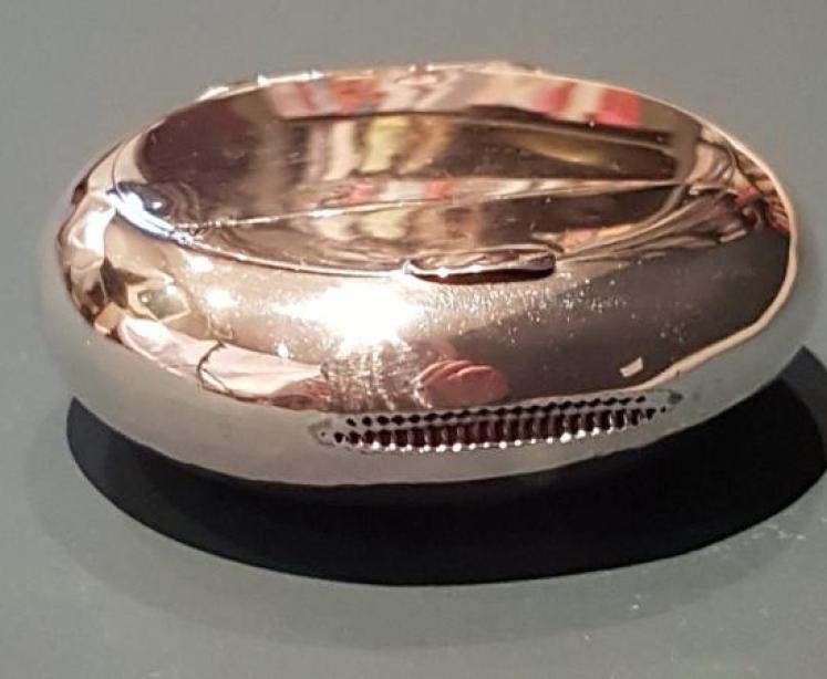 Antique Silver Tobacco and Vesta Case by Elkington  - Image 1