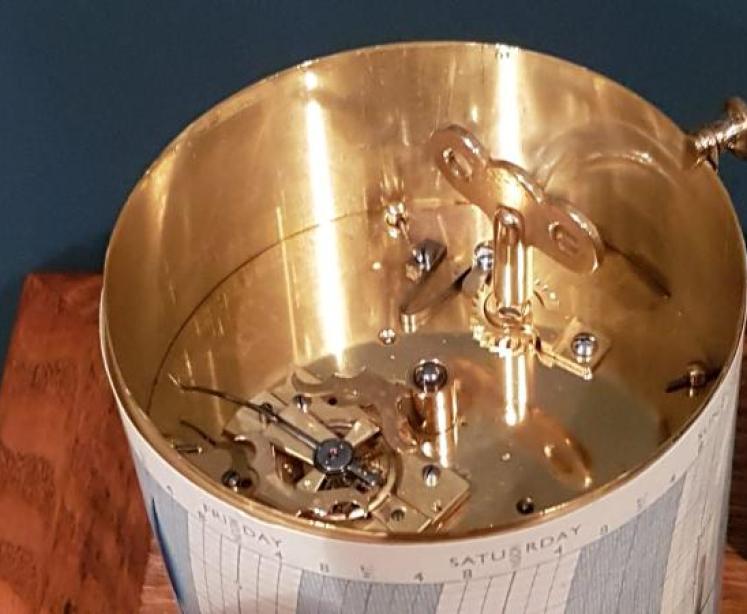 Superb Antique Barograph With Barometer Dial - Image 5