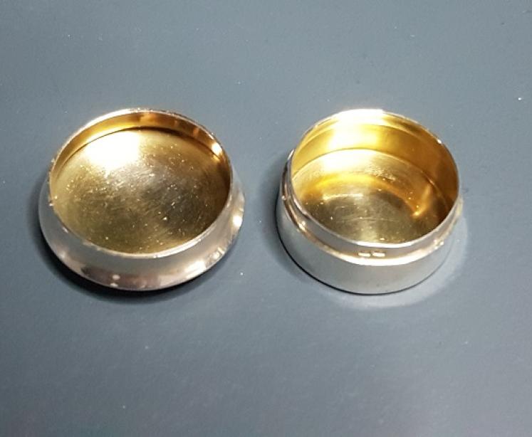 Silver and Enamel Pill Box - Image 3