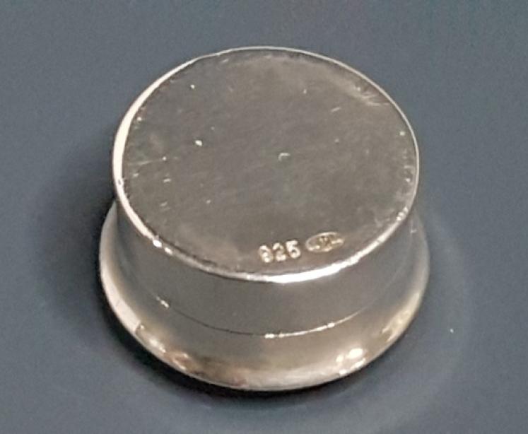 Silver and Enamel Pill Box - Image 4