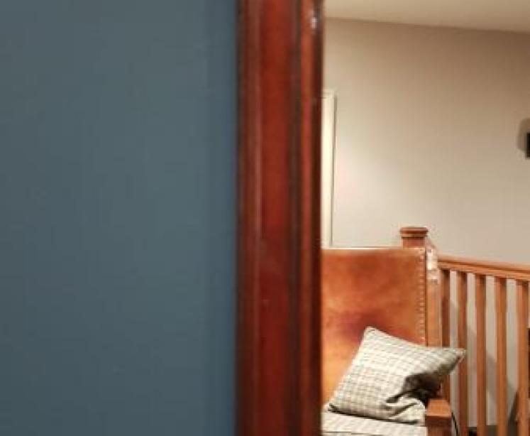 Late Victorian Hall Mirror With Barometer - Image 5