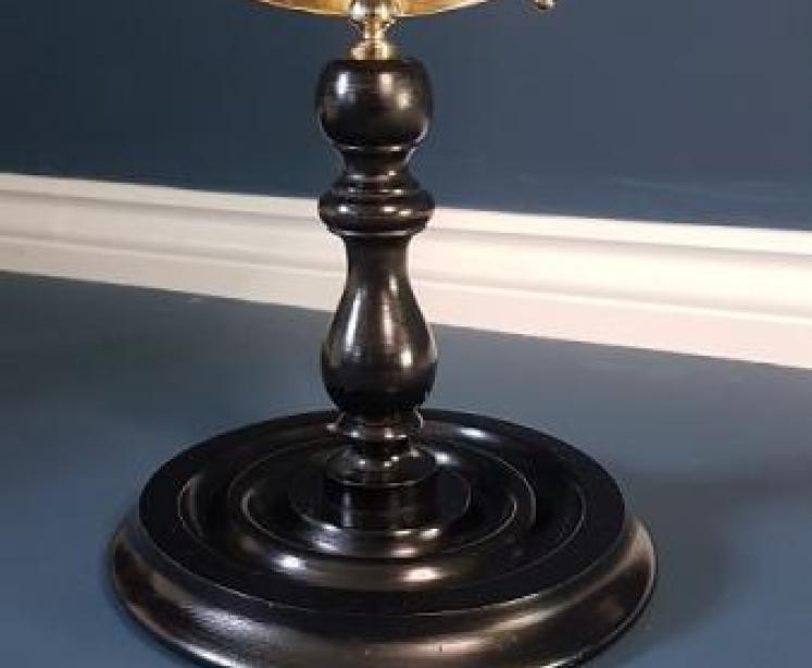 Paper Mache 10" Terrestrial Globe - Image 3