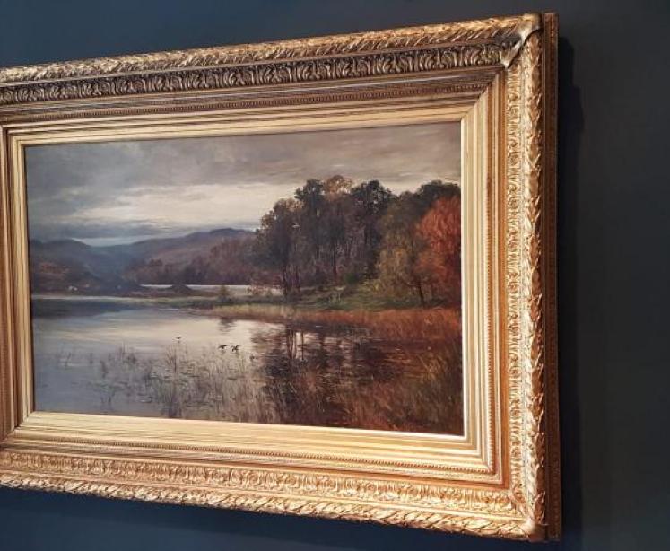 Large Victorian Oil on Canvas By Peter Buchanan - Image 2