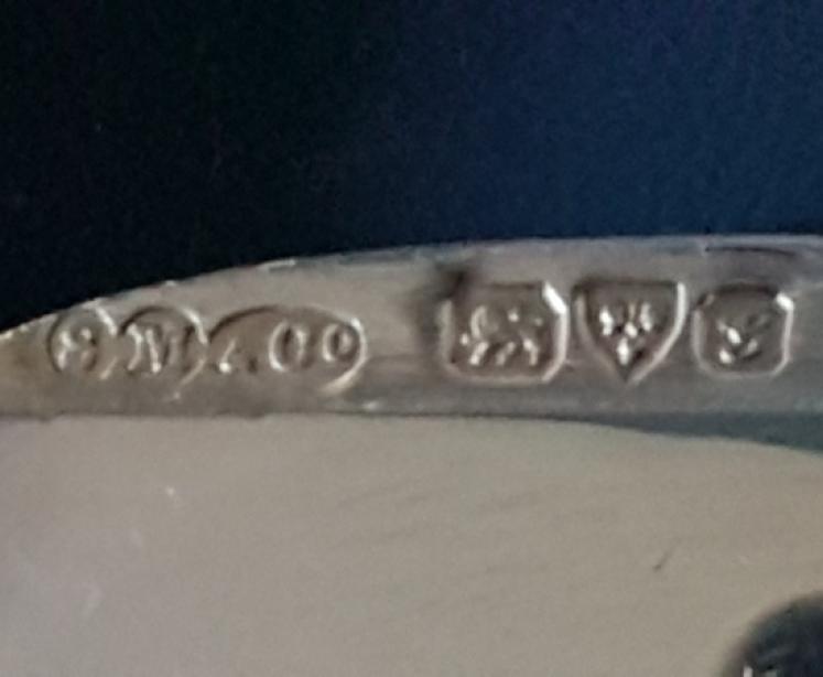 Sampson Morden Silver Hexagonal Vesta Case - Image 7