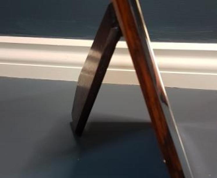 Edwardian Engine Turned Silver Photo Frame - Image 4