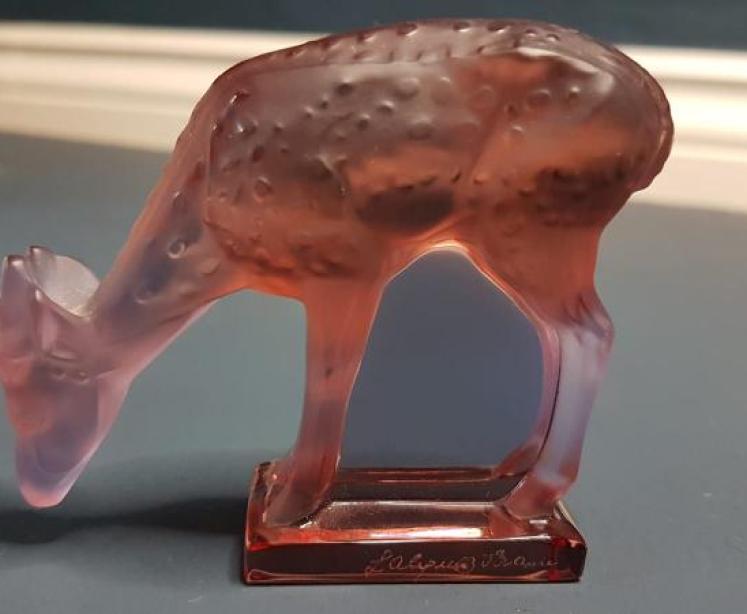 Lalique Opalescent Fawn - Image 1