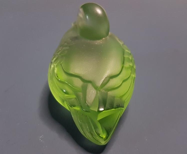 Lalique Green Sitting Duck - Image 4