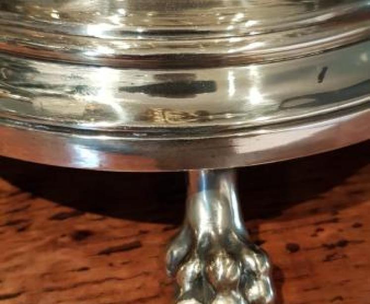 Large Pair of Antique Brass Church Candlesticks - Image 5