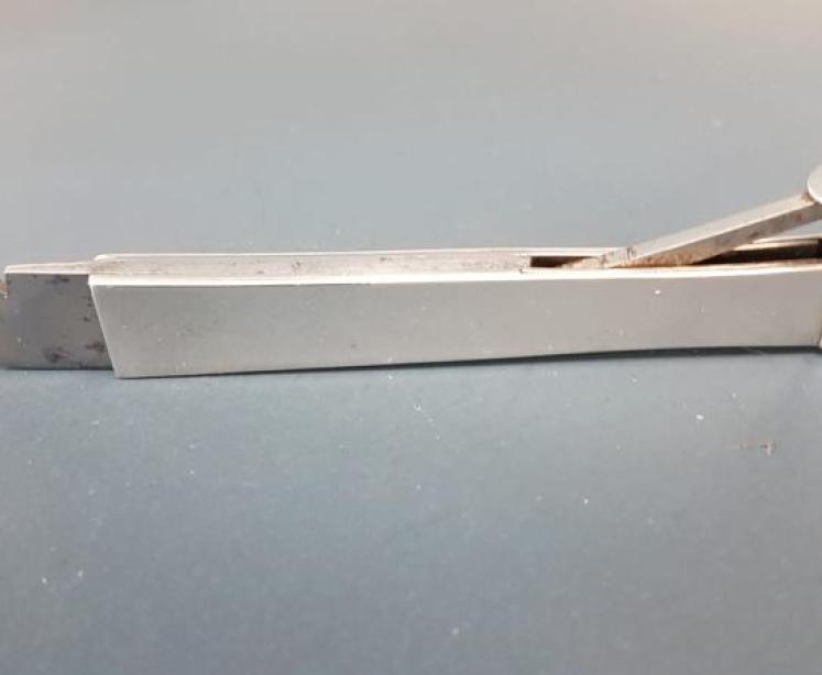 Edwardian Silver Carriage Lamp Cigar Cutter - Image 3