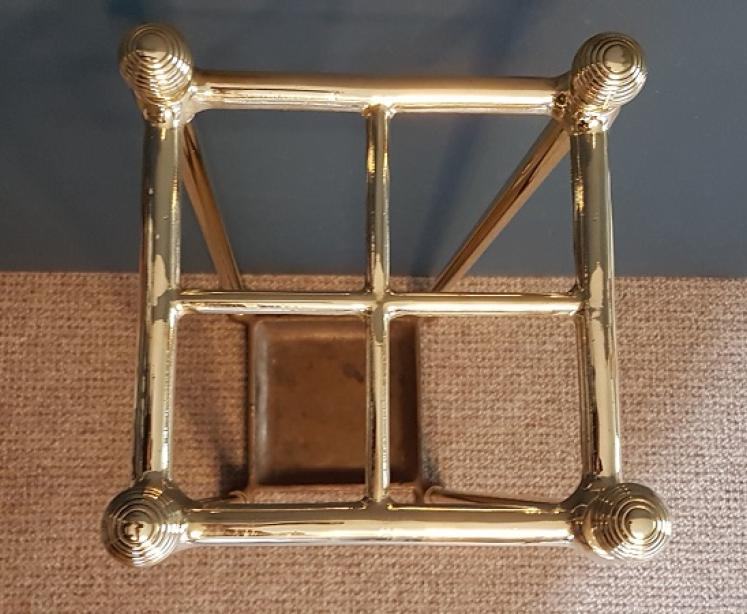 Victorian Brass Stick Stand With Cast Iron Base - Image 3