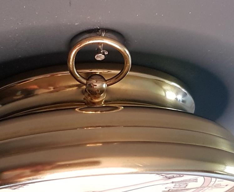 Brass Cased Large Size Marine Barometer - Image 3