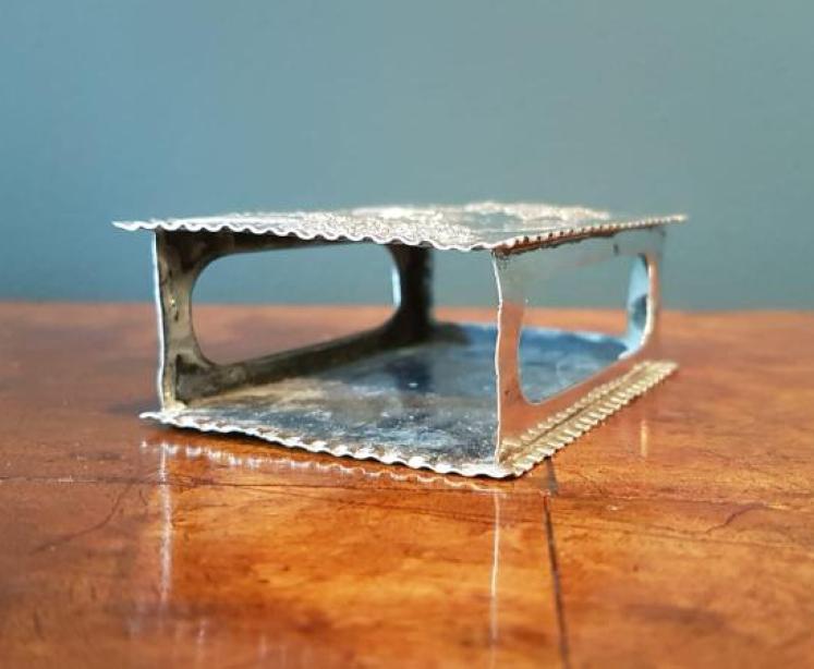 Victorian Edinburgh Silver Match Box Cover - Image 4