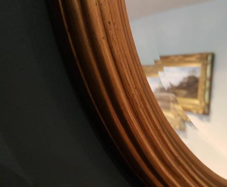 Victorian Oval Gilt Mirror - Image 4