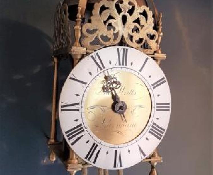 Very Original Georgian Period Lantern Clock  - Image 1