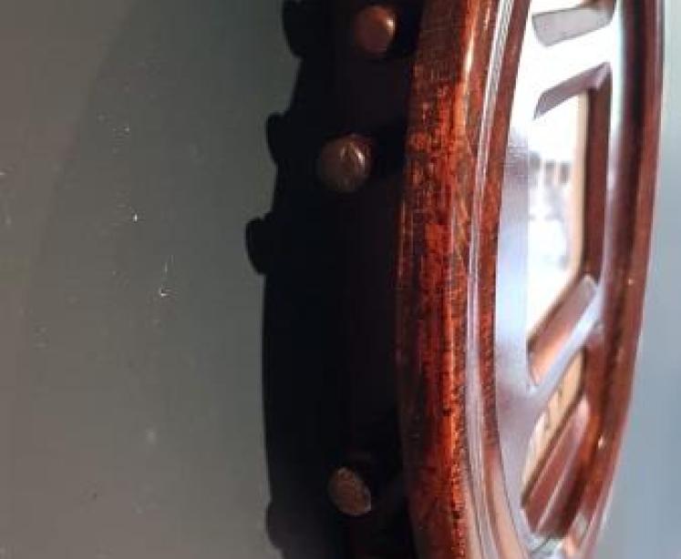 Victorian Oak Perpetual Wall Calendar - Image 3