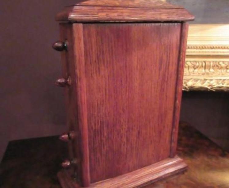 Large Edwardian Oak Perpetual Desk Calendar - Image 5