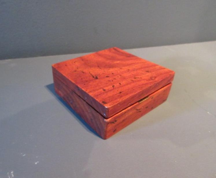 Antique Walnut Cased Pocket Compass - Image 2