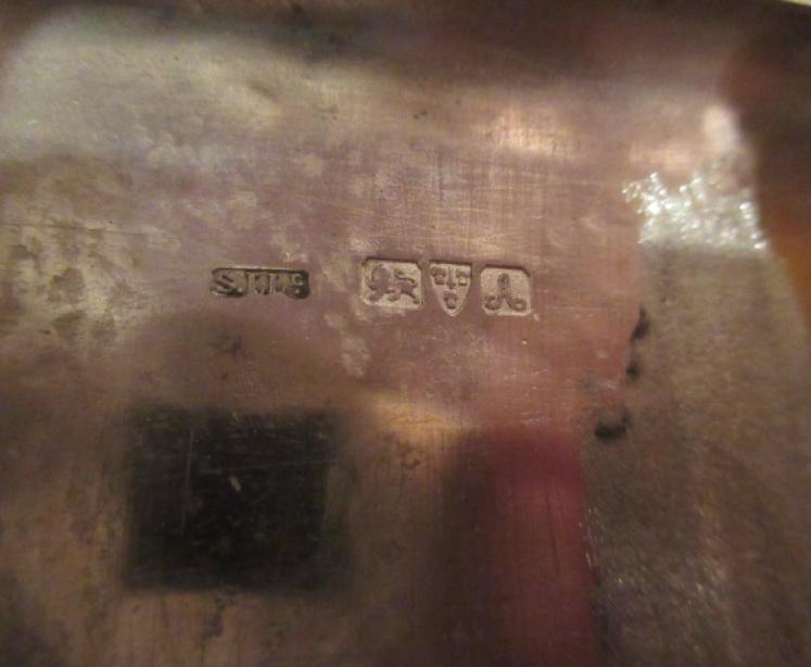 Antique Silver Neillo Engraved Case - Image 6