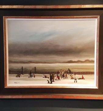 Superb Brian Shields Oil on board 