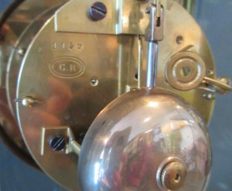 Superb 19th Century Paris Made 'Four Glass' Clock - Image 5