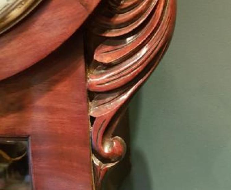 Unusual Fusse Drop Dial Automaton Wall Clock - Image 4