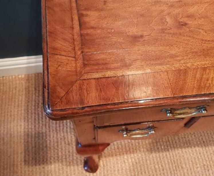 George I Period Walnut Low Boy - Image 7
