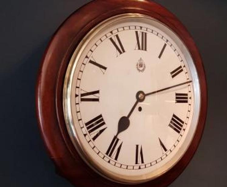 Antique RAF Fusse Dial Clock by Elliott - Image 6