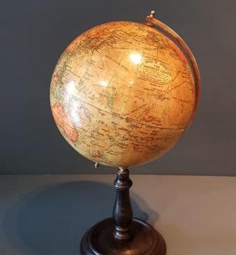 1920's Paper Mache Waverley  Globe