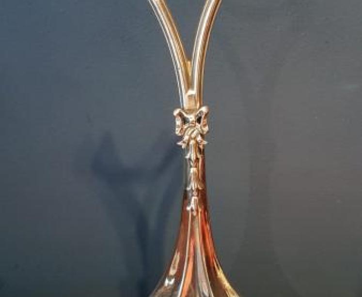 Victorian Brass Door Stop by Tonks - Image 1