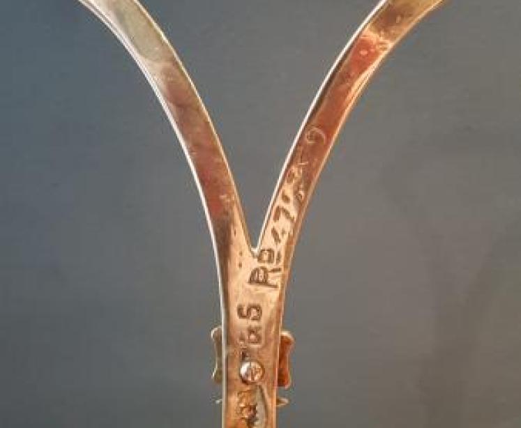 Victorian Brass Door Stop by Tonks - Image 4